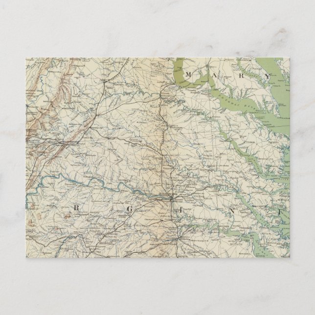 Cartão Postal Mapa de genes II (Frente)