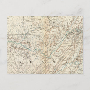 Cartão Postal Mapa de genes XIV