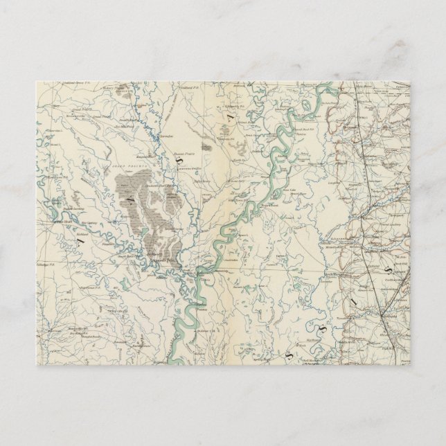 Cartão Postal Mapa de genes XIX (Frente)