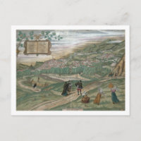 Mapa de Granada, de Civitates Orbis Terrarum, V