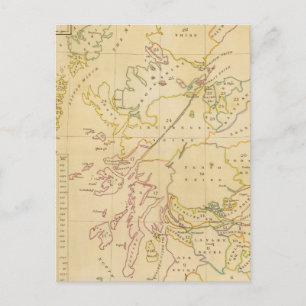 Cartão Postal Mapa de índice