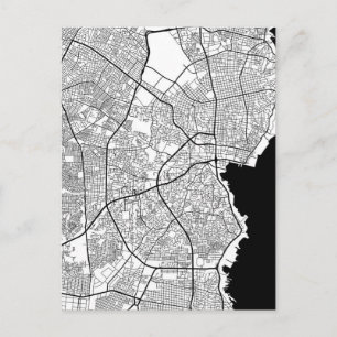 Cartão Postal Mapa de Maracaibo Venezuela