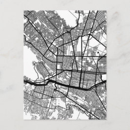 Cartão Postal Mapa de Monterrey Cidade do México