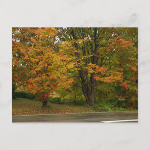 Cartão Postal mapa de outono