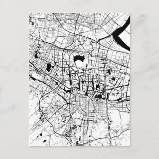 Cartão Postal Mapa de Shaoxing China