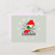 Cartão Postal Mapa de Sinalizador do Líbano 2.0 (Frente/Verso In Situ)