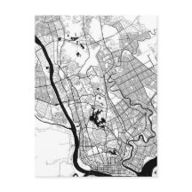 Mapa de Yangon Myanmar