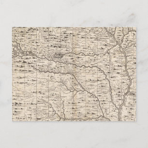 Cartão Postal Mapa do Império Britânico na América - Folha 5