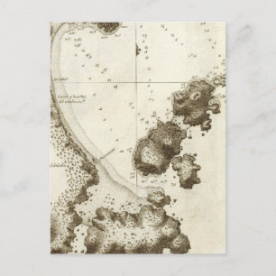 Cartão Postal Mapa do Livro da Colúmbia Britânica