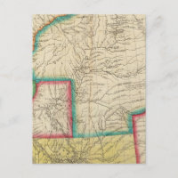 Mapa do Território de Arkansas