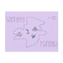Mapa do Winnipeg