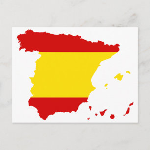 Cartão Postal MAPA espanha