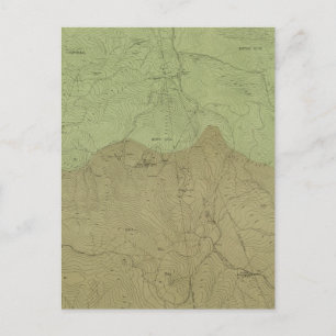 Cartão Postal Mapa Geológico do Distrito de Nova Idria