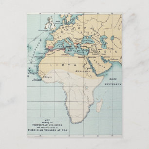 CARTÃO POSTAL MAPA: IMPÉRIO FÓSICO