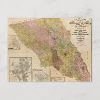 Mapa oficial do condado de Sonoma, Califórnia (190