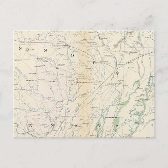 Cartão Postal Mapa XVIII de genes (Frente)