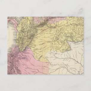 Cartão Postal Mapas Históricos Militares da Venezuela