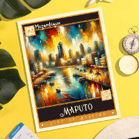 Maputo, Moçambique | Vintage Painting