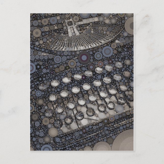 Cartão Postal Máquina de Máquina de Máquina de Máquina Moderna d (Frente)