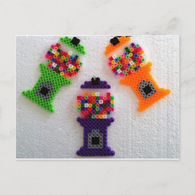 Cartão Postal máquina de mascar (Frente)