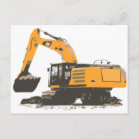 Máquina escavadora enorme da sujeira
