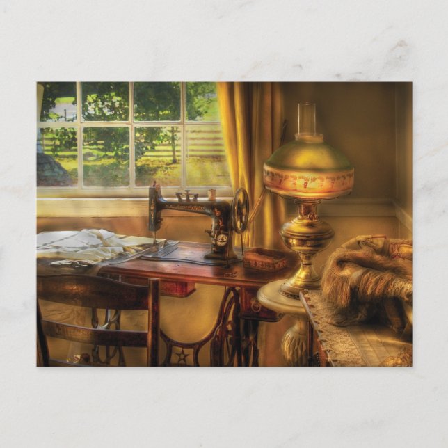 Cartão Postal Máquinas De Costura - Máquinas De Costura Doméstic (Frente)
