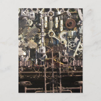 Cartão Postal Máquinas mecânicas steampunk