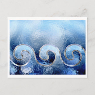 Cartão Postal mar, céu e surf