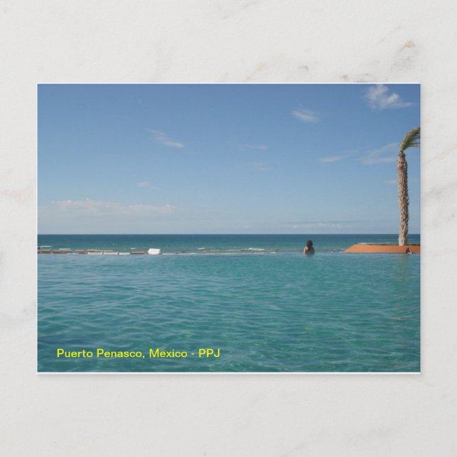 Cartão Postal Mar de Cortez (Frente)