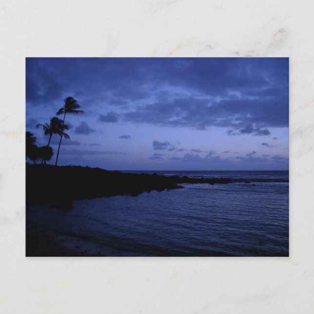 Cartão Postal Mar de Crepúsculo (Frente)