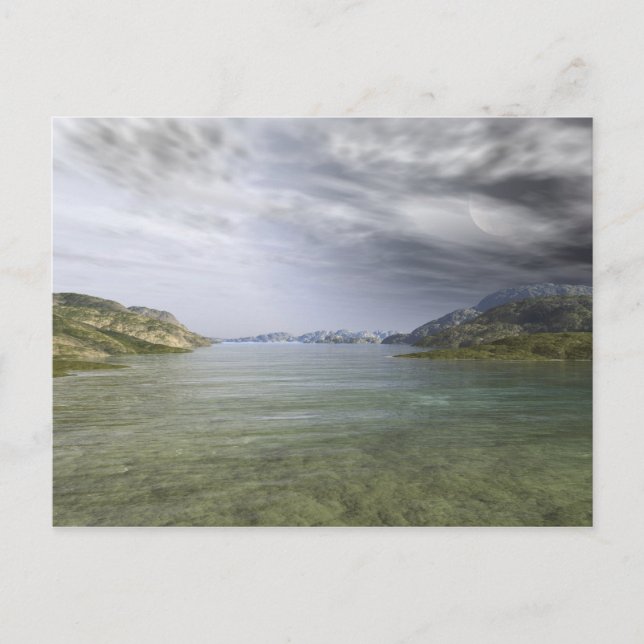 Cartão Postal Mar de Highland (Frente)