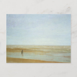 Cartão Postal Mar e chuva por James Abbott McNeill Whistler
