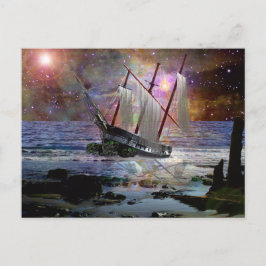 Cartão Postal Mar sem rumo