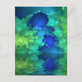 Cartão Postal Mar Verde