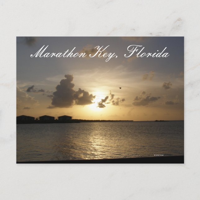 Cartão Postal Marathon Key, Florida (Frente)