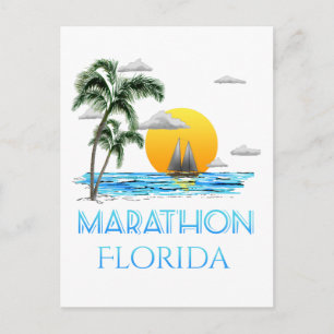 Cartão Postal Maratona de vela na Flórida