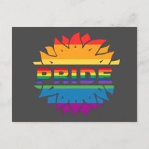 Cartão Postal Maravilha do arco-íris gay lgbtq