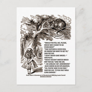 Cartão Postal Maravilha Que Forma Eu Deveria Ir Citar