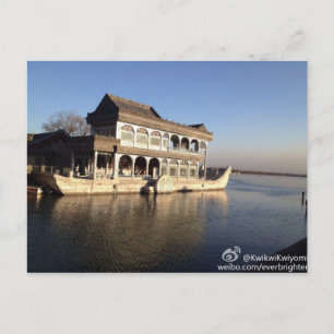 Cartão Postal Marble Boat do Palácio de Verão