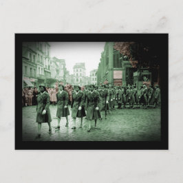 Cartão Postal Marcha das Mulheres Americanas Africanas