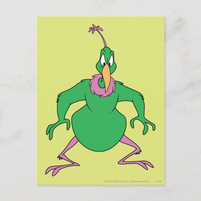 Cartão Postal Marcianos instantâneos em cores (Frente)