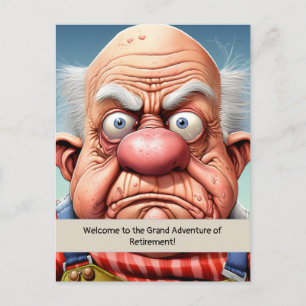 Cartão Postal Marco do humor de aposentadoria marco Aniversário