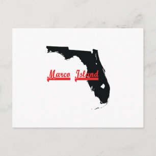 Cartão Postal Marco Island Flórida