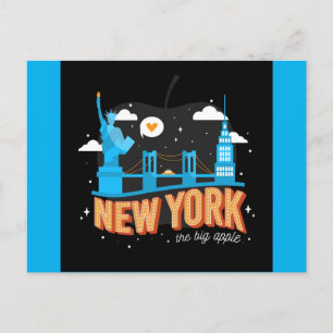 Cartão Postal Marcos Históricos de Nova York