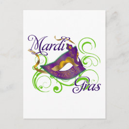 Cartão Postal MardiGras