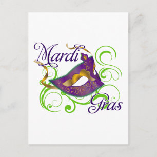 Cartão Postal MardiGras