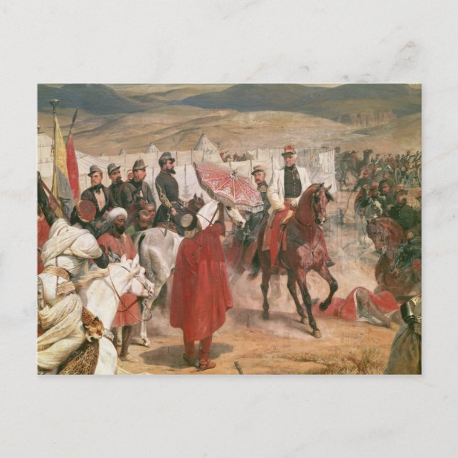 Cartão Postal Marechal Thomas Bugeaud e Coronel Joseph (Frente)