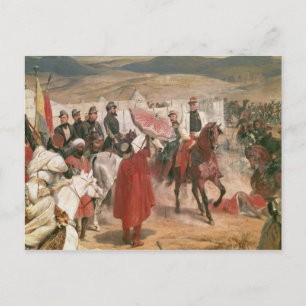 Cartão Postal Marechal Thomas Bugeaud e Coronel Joseph