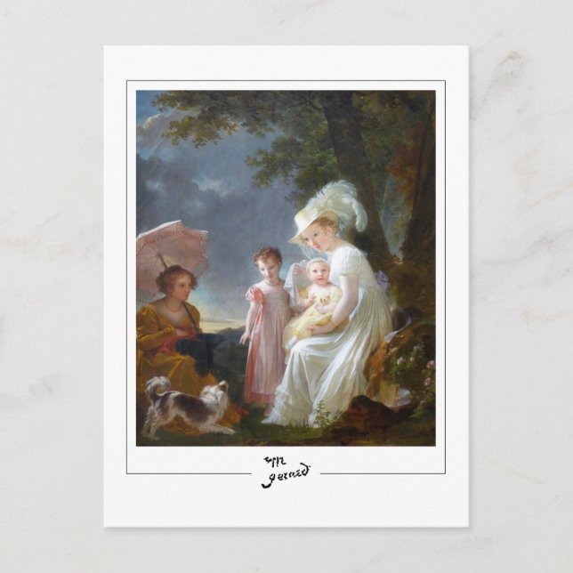 Cartão Postal Marguerite Gérard #3 - Cartão-postal de arte (Frente)