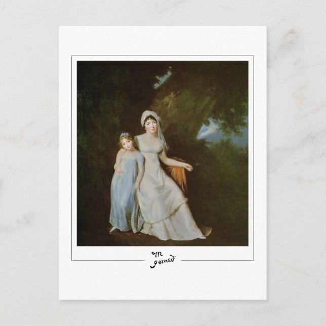 Cartão Postal Marguerite Gérard #8 - Cartão-postal de arte (Frente)